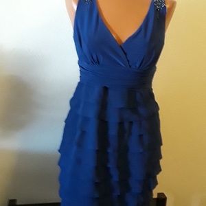 SL Fashions Blue prom/cocktail dress s6